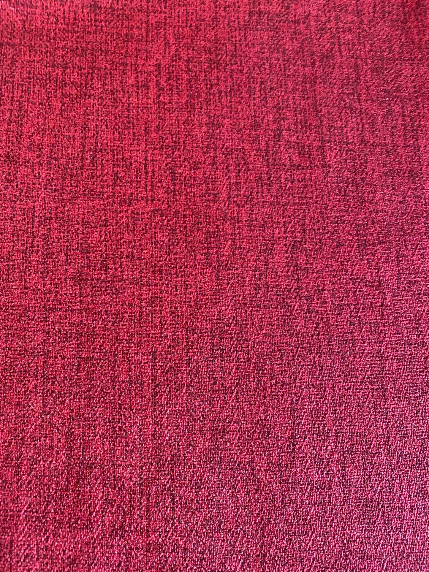 Red Solid Hawaiian Barkcloth Fabric