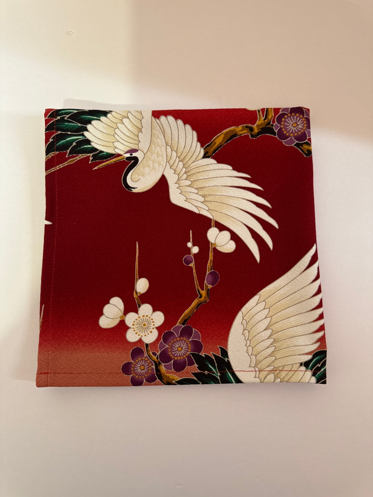 Red Tsuru Napkins