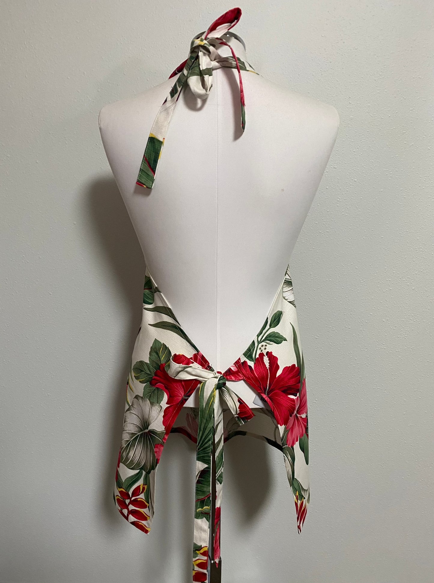 Hawaiian fabric apron