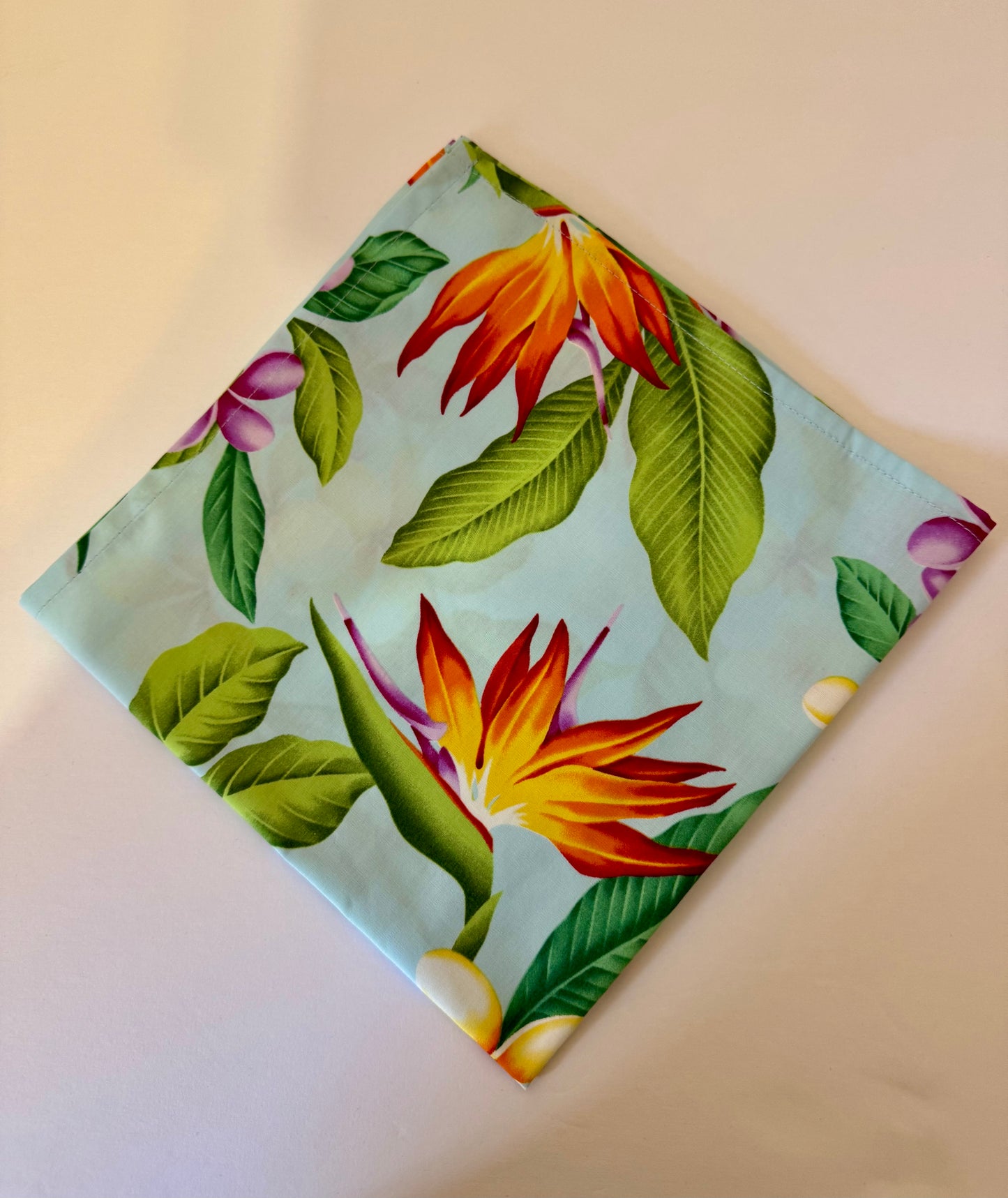 Powder Blue Bird of Paradise Napkins
