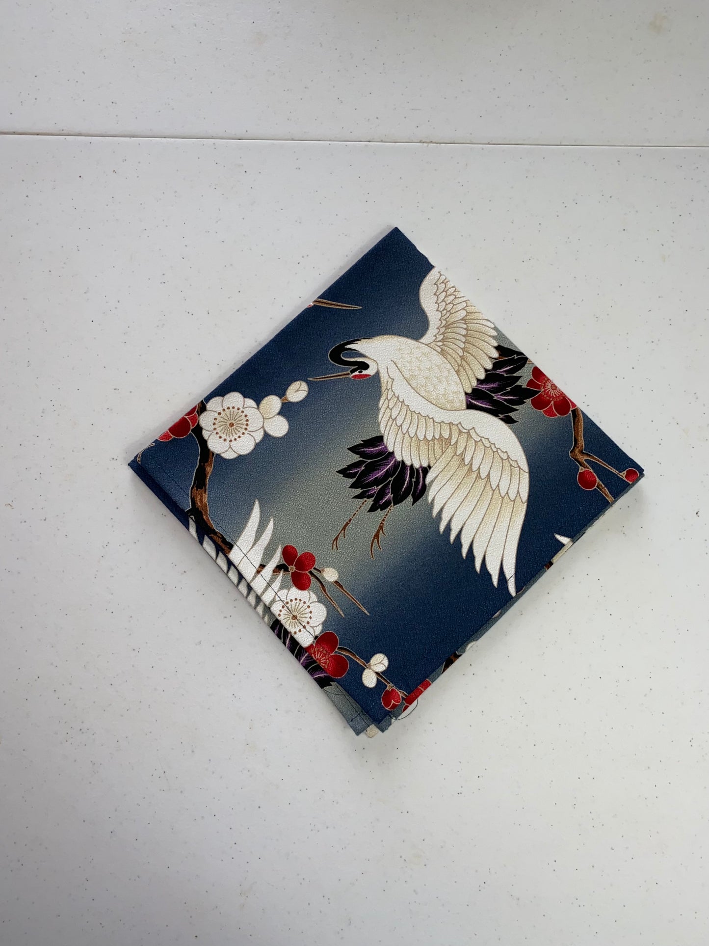 Blue Tsuru Napkins