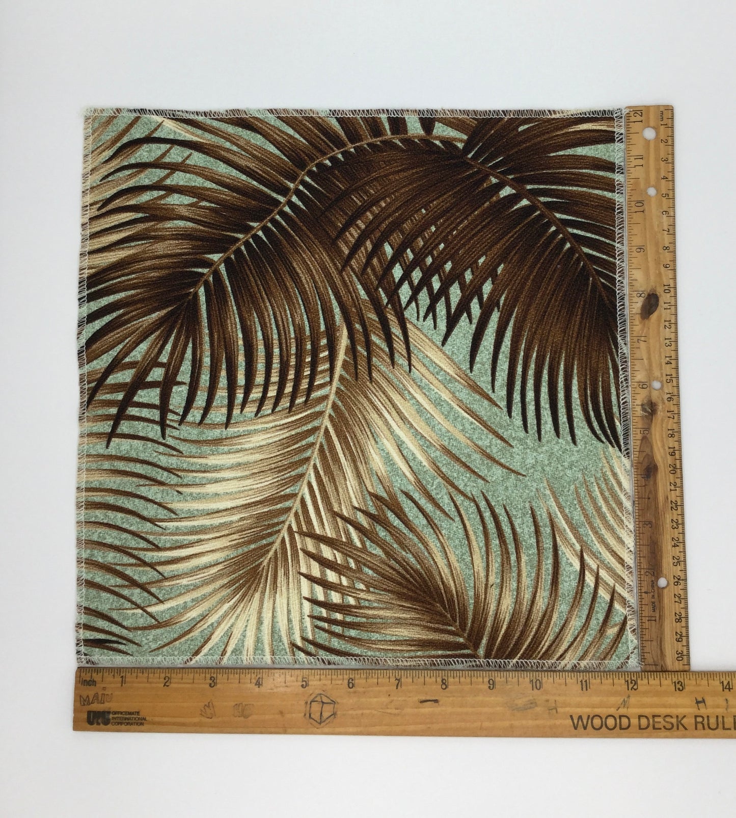 Seafoam Mana Hawaiian Barkcloth Fabric