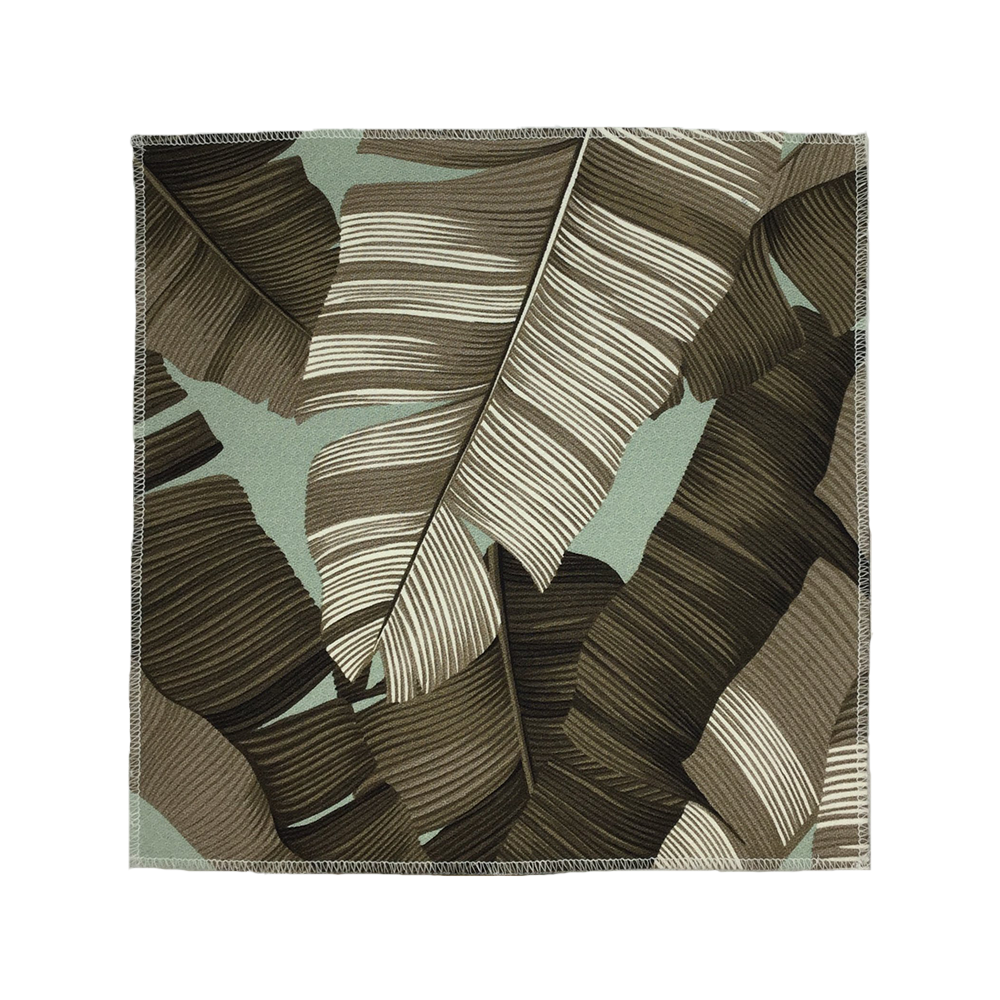 Sage Manele Hawaiian Barkcloth Upholstery FabricThe fabric
