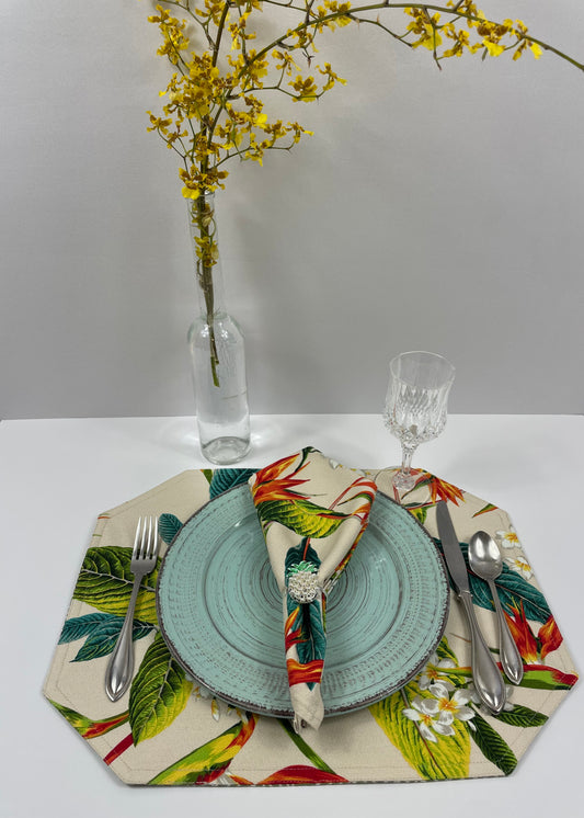 Natural Acacia Rectangle Placemat