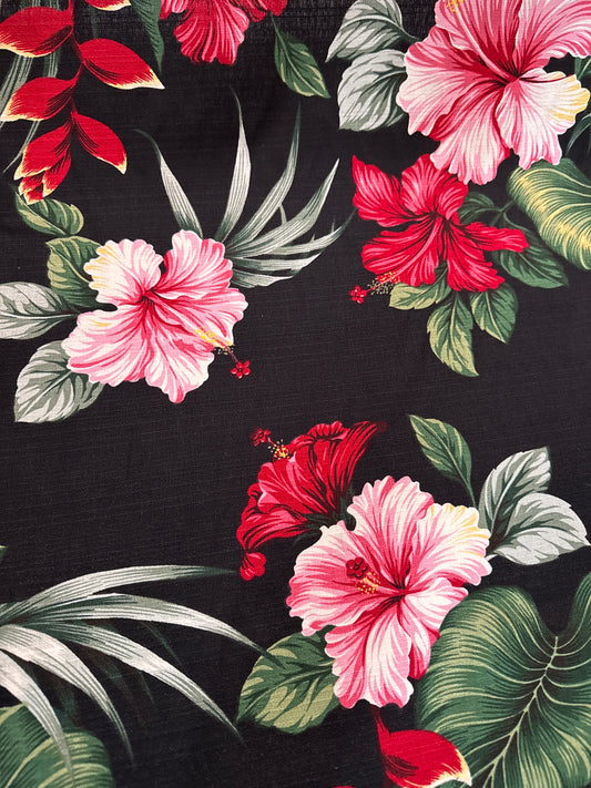 Black Red Hibicus Dobby