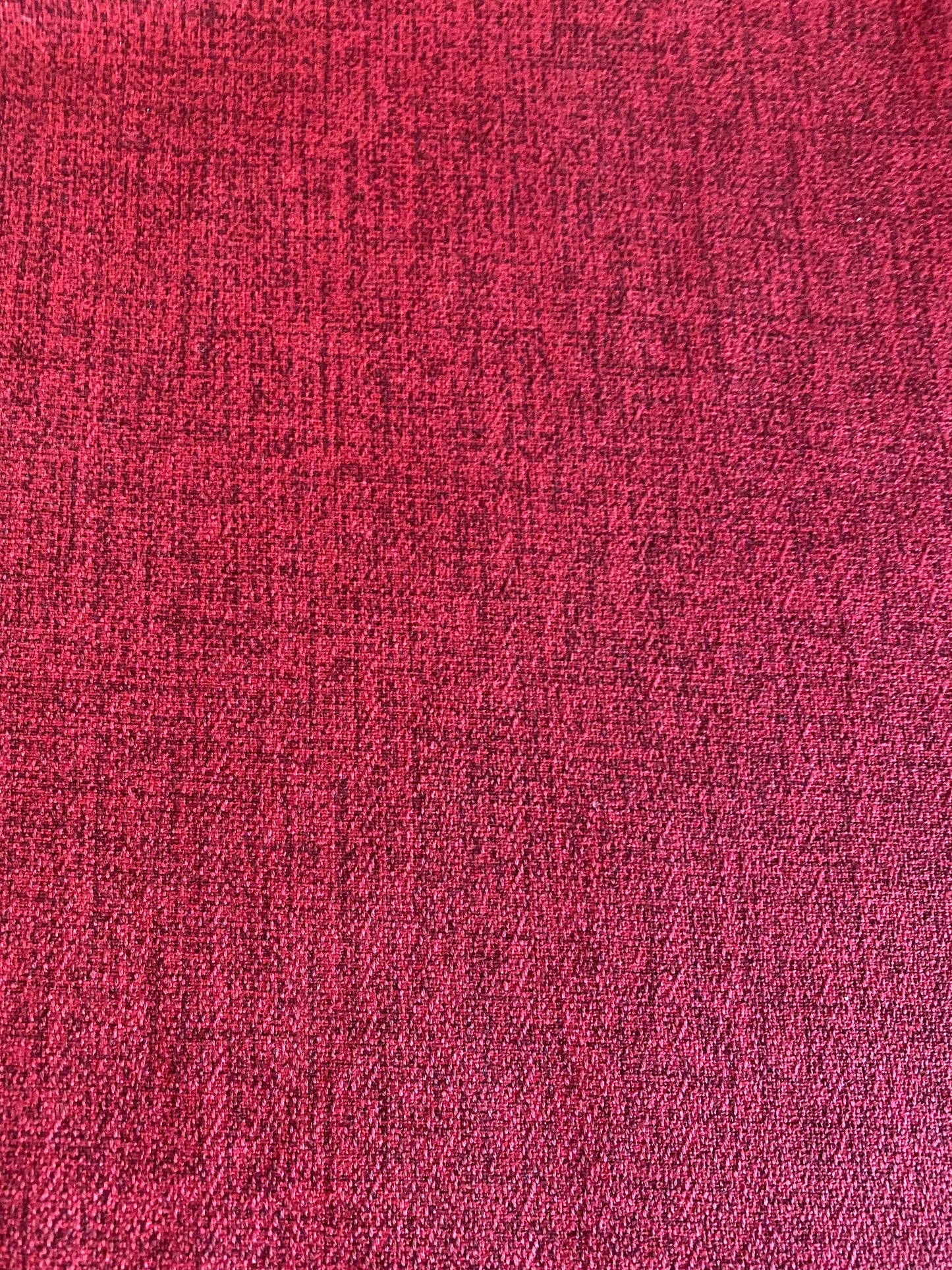 Red Solid Hawaiian Barkcloth Fabric