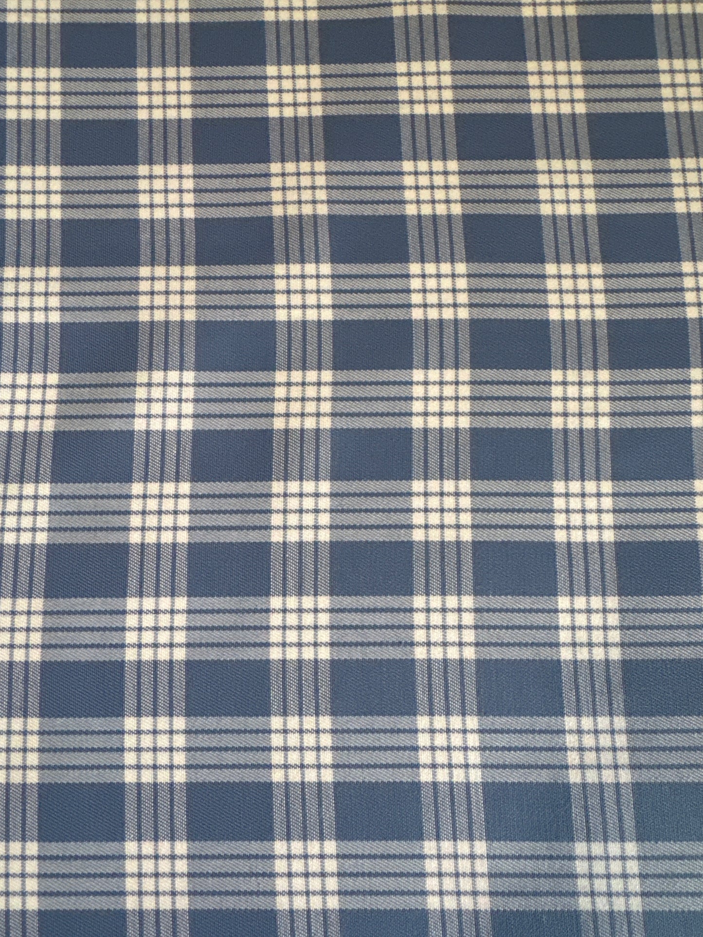 Denium Blue Palaka Sample Swatch