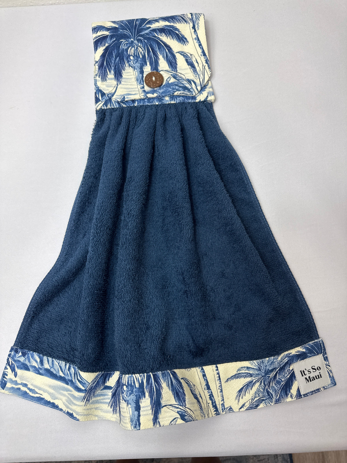 Blue Old Hawaii NavyT-Towel