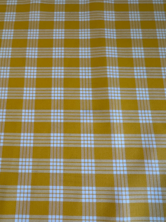 Lemon Yellow Palaka Fabric