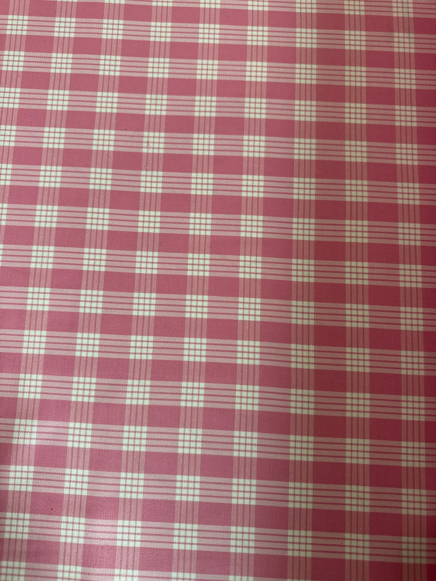 Pink Palaka Fabric