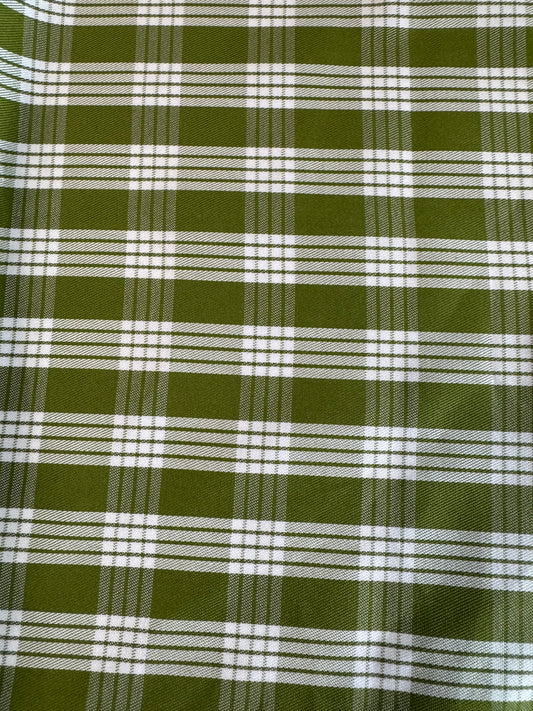 Green Palaka Fabric