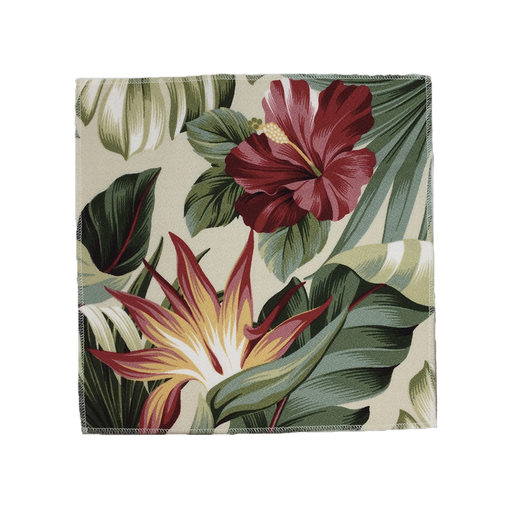 Natural Pua Hawaiian Barkcloth Upholstery Fabric