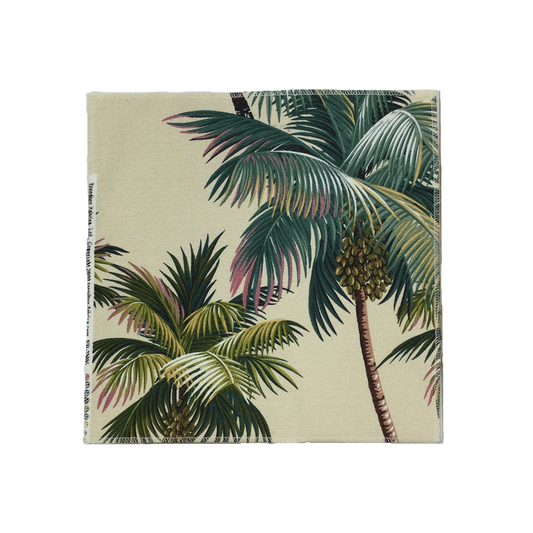 Natural Palm Trees 12" x 12" Swatch Samples