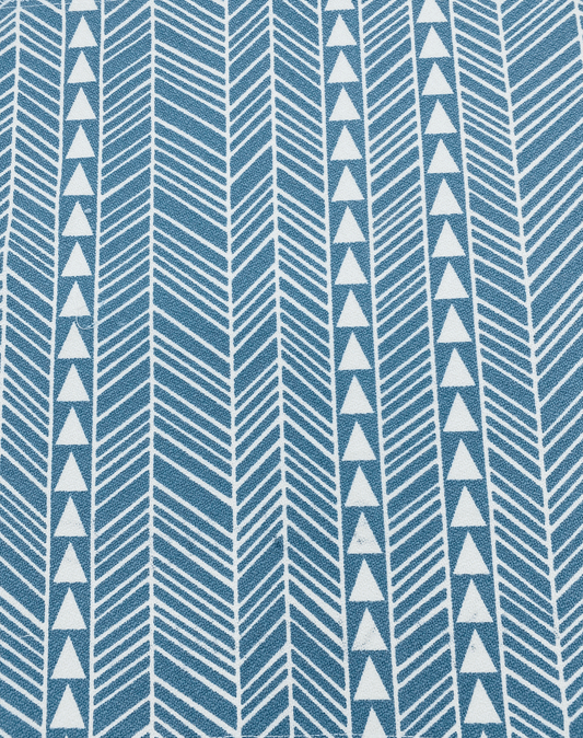 Blue Kakau 12" x 12" Swatch Sample